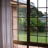 indoor window cleaning